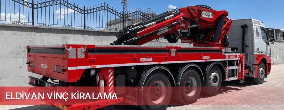 Eldivan İlçemi Vinç Kiralama